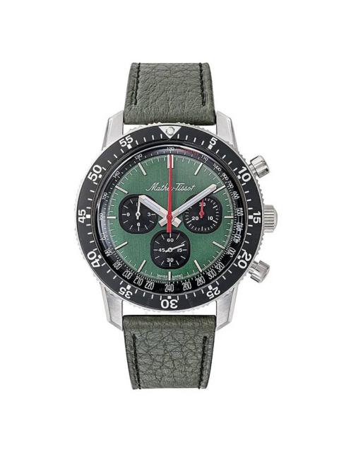 Other Designers Mathey-Tissot 1968 Chronograph Automatic Green Dial Men's Watch H1968VE