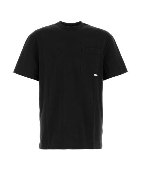 Jil Sander Jil Sander Men Black Cotton T-Shirt