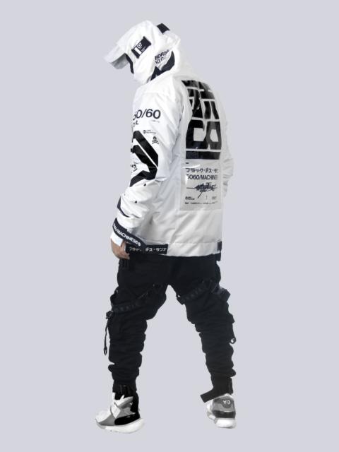 Other Designers MACHINE56™ M56®BD7-V2/WT WHITE RUGGED PARKA ./©2020_ ブラック・デス・ランナー