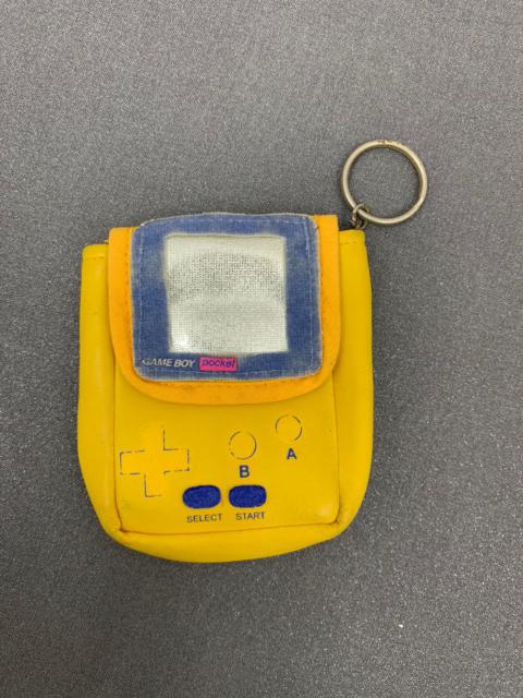 Other Designers Vintage Nintendo Game Boy Pocket Travel Bag Key chain