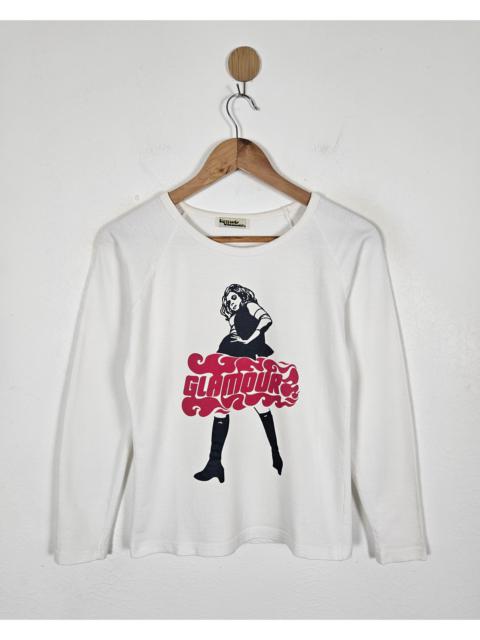 Hysteric Glamour flaming shirt