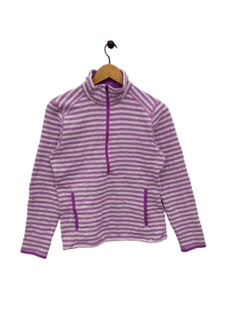 Patagonia Patagonia Zipper Sweater Patagonia Stripped Purple Lilac