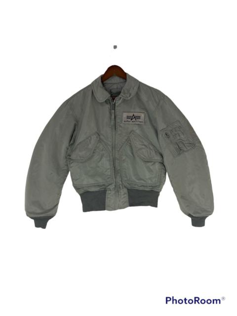 Other Designers Vintage 90’s Alpha Industries Bomber Jacket Design