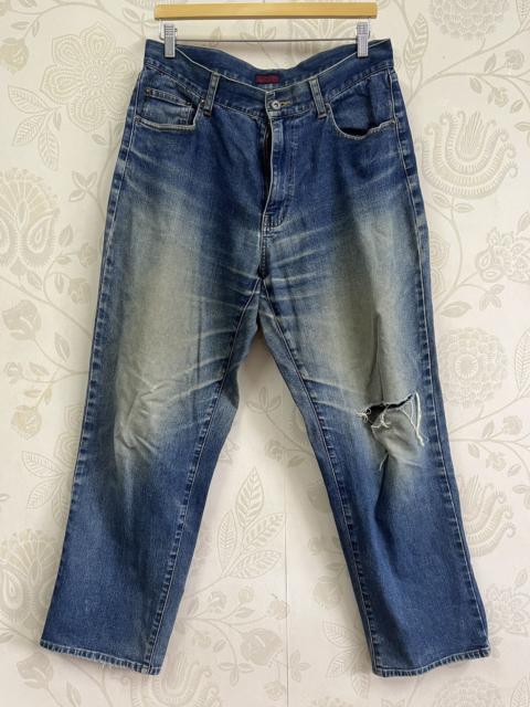 Other Designers Issey Miyake × Japanese Brand × Vintage - IYB Issey Miyake Distressed Baggy Denim Japan