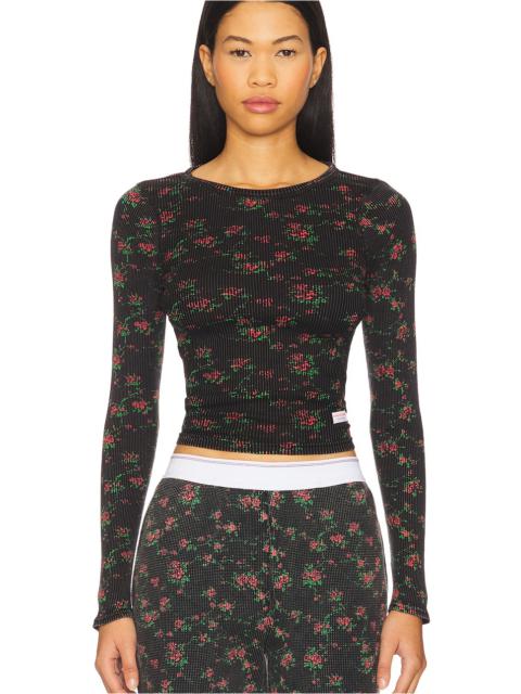 Alexander Wang Long Sleeve Crewneck Tee