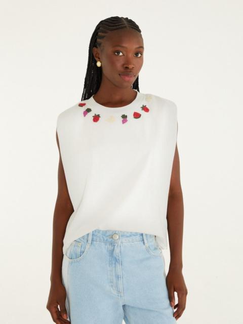 FARM RIO Off-White Fruits T-Shirt