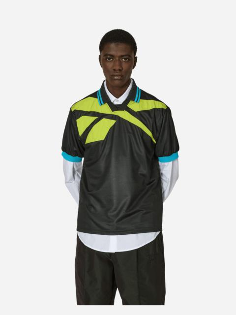 Botter Vector Layered Polo Shirt Black / Acid Yellow