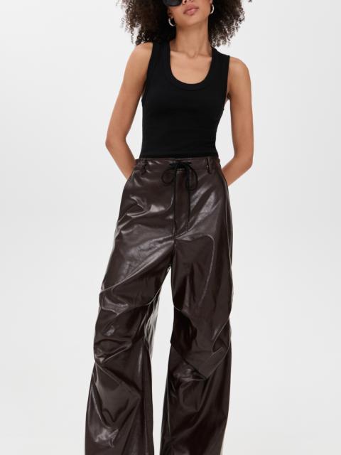 MM6 Maison Margiela Faux Leather Pants