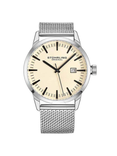 Other Designers Stuhrling Original Symphony Beige Dial Men's Watch M15300