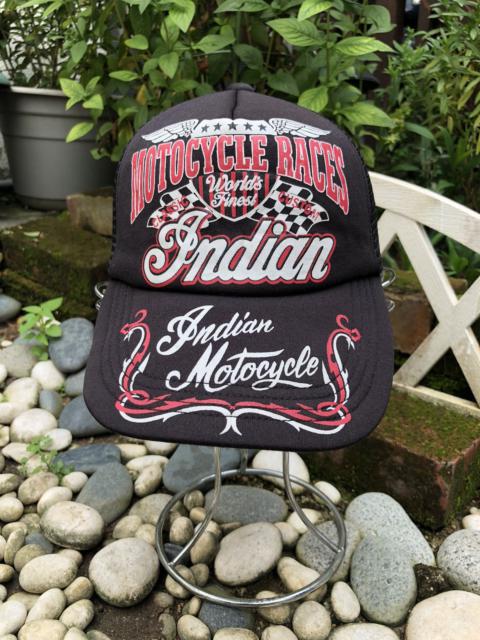 Other Designers Archival Clothing - 🔥RARE🔥INDIAN MOTORCYCLES TRUCKER CAP