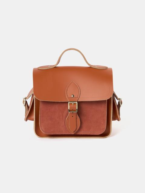 Cambridge Satchel The Traveller - Cinnamon with Suede