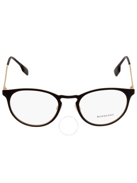 Open Box - Burberry York Demo Oval Men's Eyeglasses BE1360 1017 51