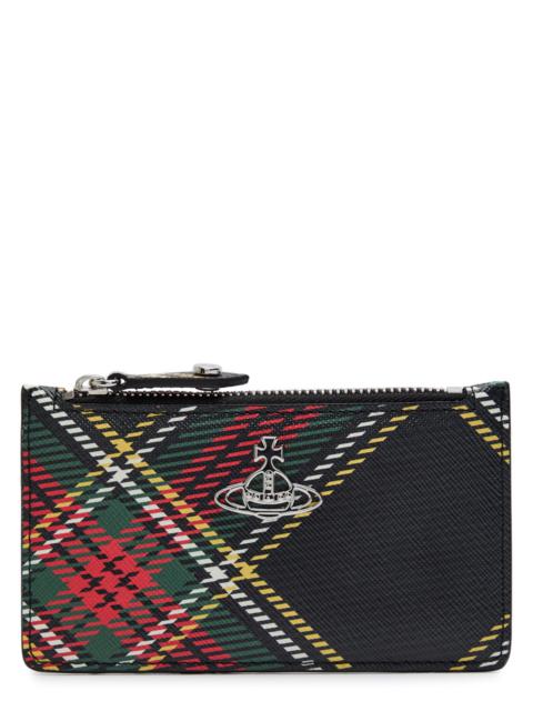 Vivienne Westwood Vivienne Westwood Tartan-print Leather Card Holder