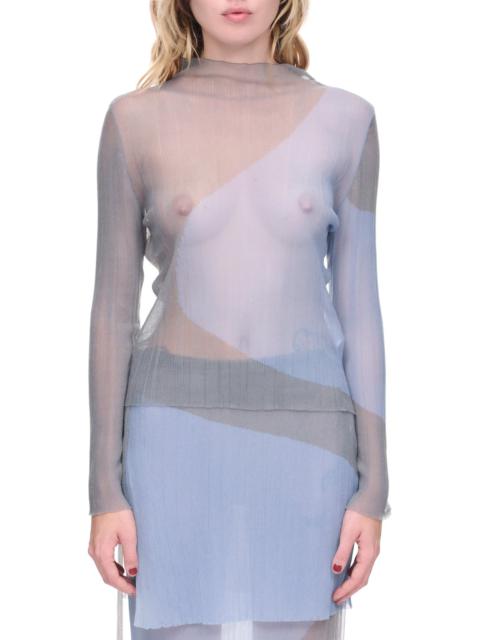 ECKHAUS LATTA Watercolor Turtleneck