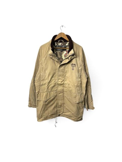 Stüssy STUSSY AUTHENTIC OUTERGEAR CAMOUFLAGE WINDBREAKER JACKET