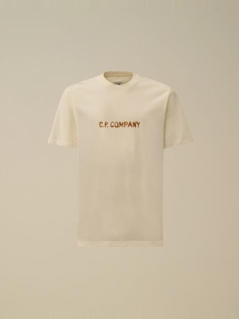 C.P. Company 30/1 Jersey Short Sleeve Logo T-Shirt