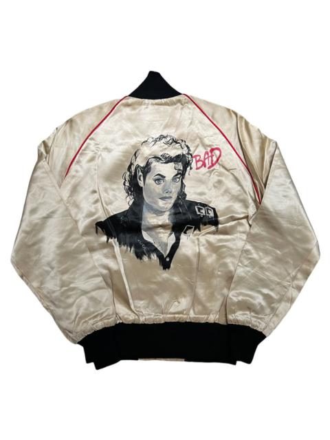 Other Designers VERY RARE VINTAGE JACKET MICHAEL JACKSON HAND PAINTED