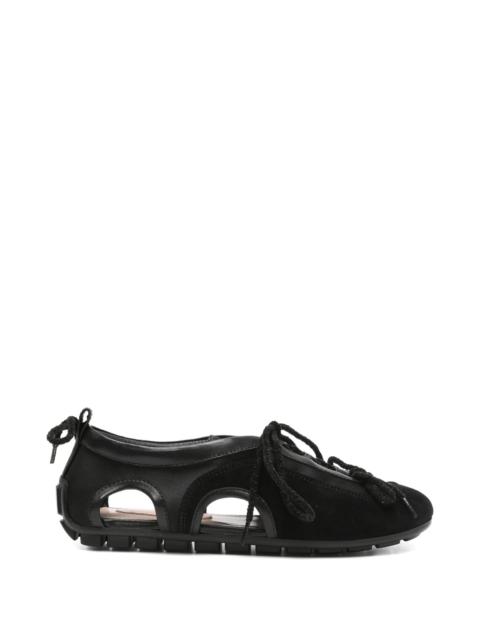 Simone Rocha Simone Rocha Cutout Lace-up Sneakers