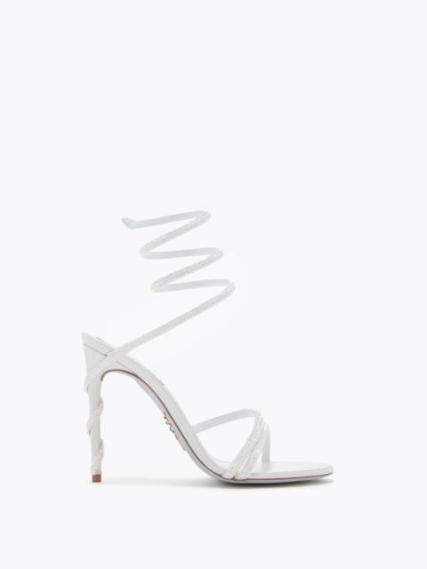RENE CAOVILLA MARGOT WHITE SANDAL 105