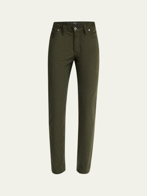 Brioni Men's Pinwale 5-Pocket Pants