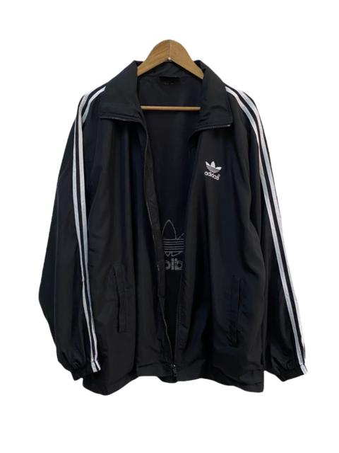 adidas VINTAGE ADIDAS 90s BIG LOGO TREFOIL TECH-WEAR JACKET