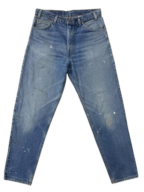 Levi's Vintage painted & dirty Levi’s Orange Tab Made In USA
