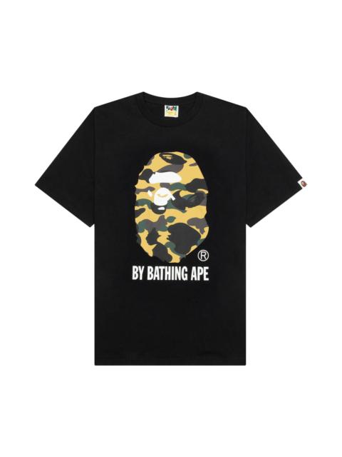A BATHING APE® BAPE 1st Camo By Bathing Ape Tee 'Black/Yellow'