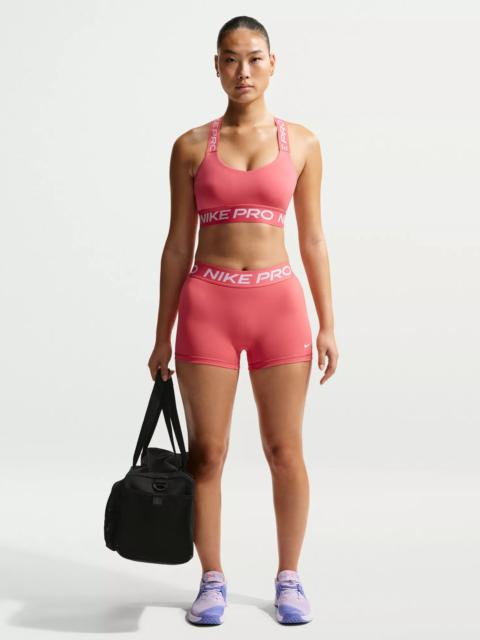 Nike Nike Women's Pro Mid-Rise 3" Biker Shorts With No Front Seam