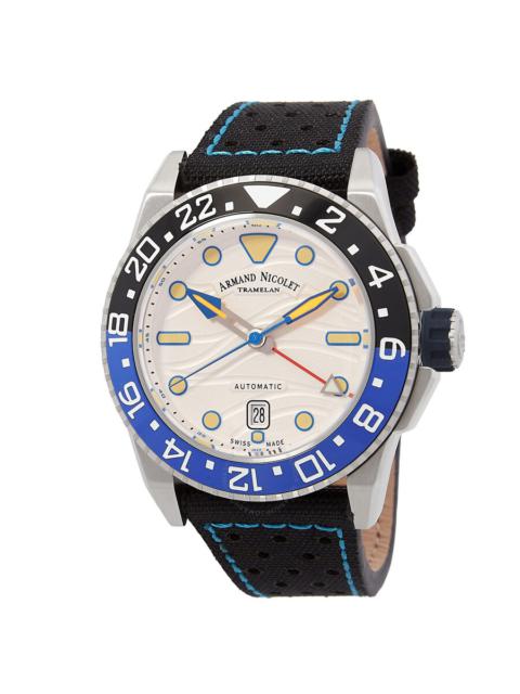 Other Designers Armand Nicolet JSH Automatic Silver Dial Men's Watch A486RGU-AU-P0668NZ8