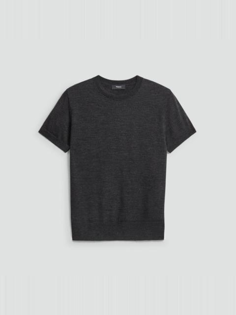 Theory Sweater Tee in Regal Wool