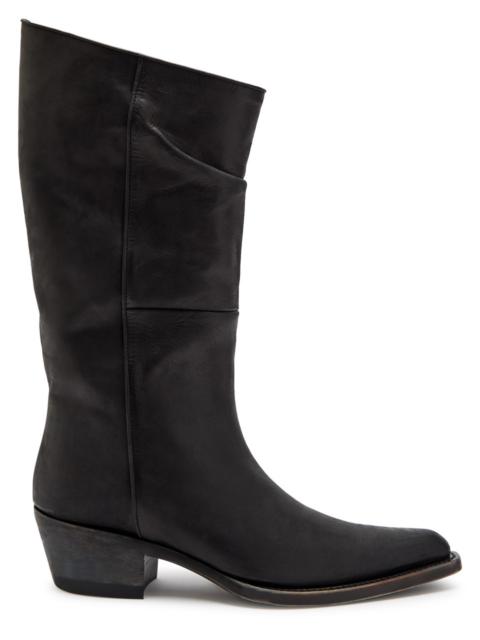 KHAITE Khaite Clive 35 Leather Mid-calf Boots