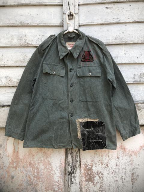 Other Designers Japanese Brand - R&R MANIA'S REBEL PATCHES DENIM FIELD JACKET