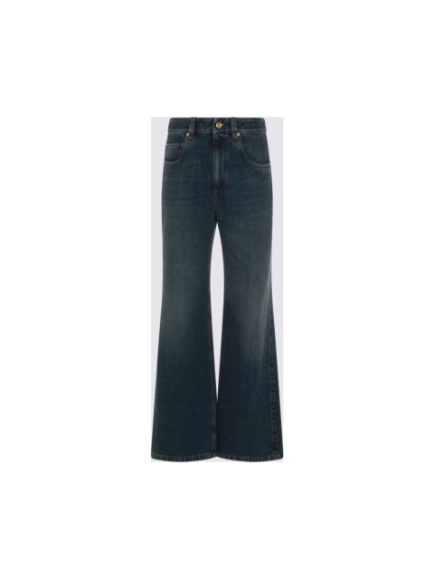 Brunello Cucinelli Dark Blue Cotton Denim Jeans