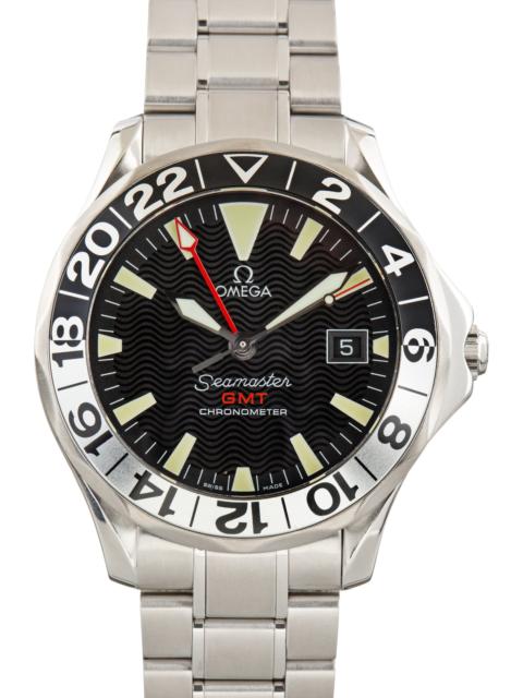 OMEGA Used Stainless Steel Omega Seamaster GMT 2234.50.00