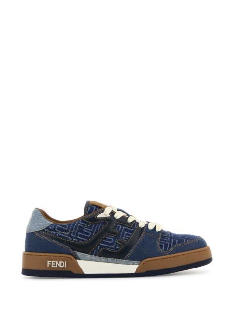 FENDI Fendi Men Denim Fendi Match Sneakers
