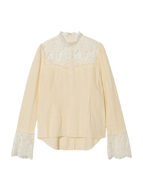 UNDERCOVER Lace Ivory Blouse