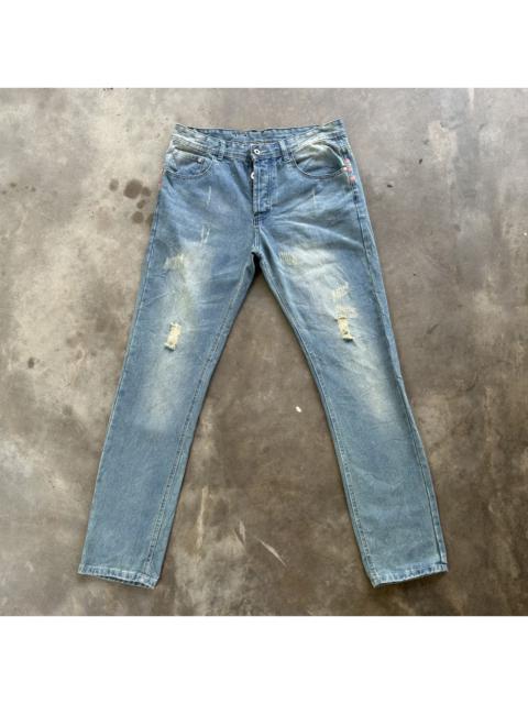 Other Designers Vintage Japanese Distressed Faded Denim Jean Pant W34