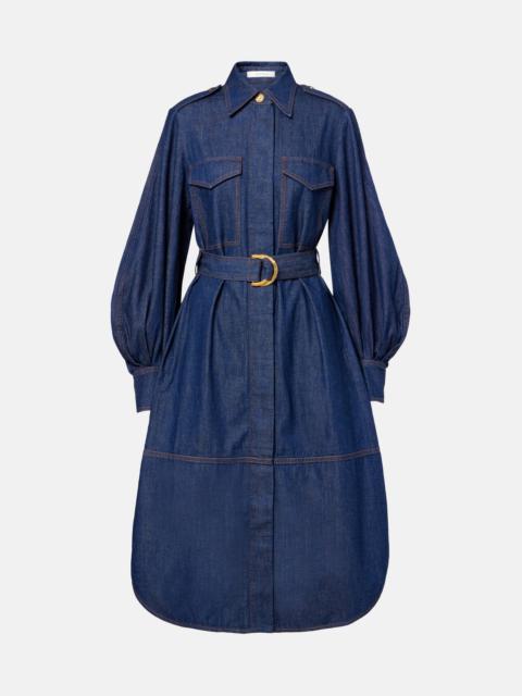 Zimmermann Denim midi dress