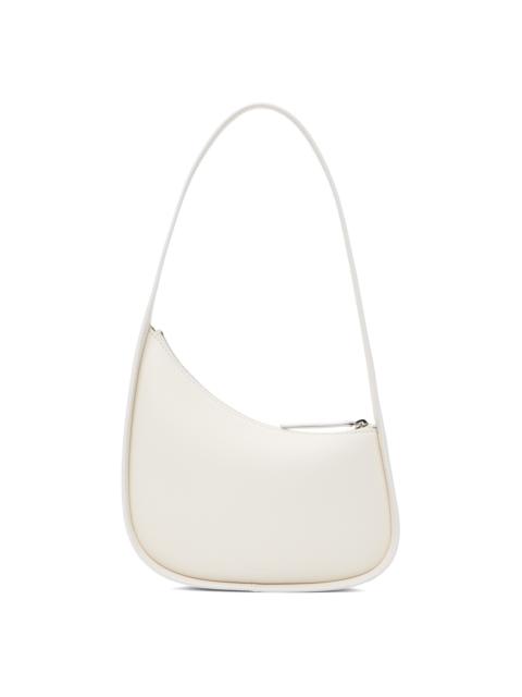 The Row Off-White Half Moon Bag