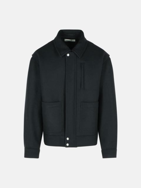 Dries Van Noten 'VEPERNY' BLACK WOOL BLEND JACKET