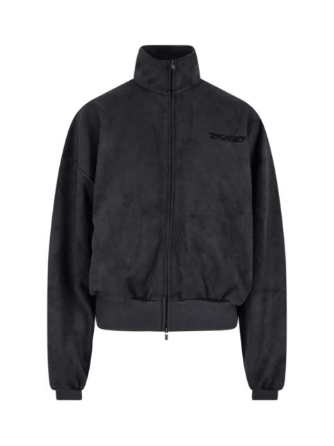 ESSENTIALS ZIP BOMBER JACKET