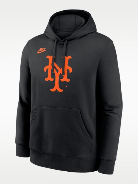 Nike New York Mets Cooperstown Logo Club Men's Nike MLB Pullover Hoodie