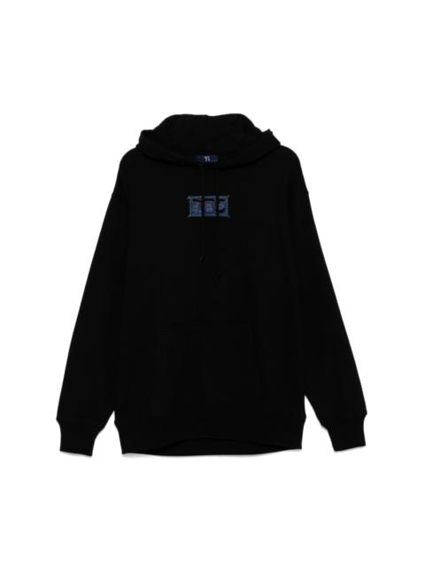 Y's graphic-print hoodie