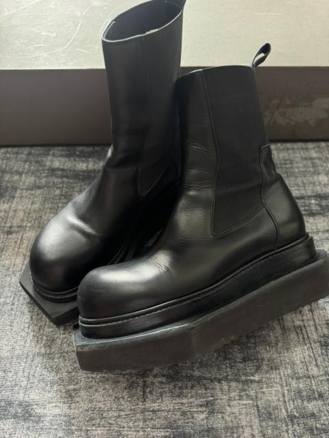 Rick Owens Rick Owens coffin sole boots