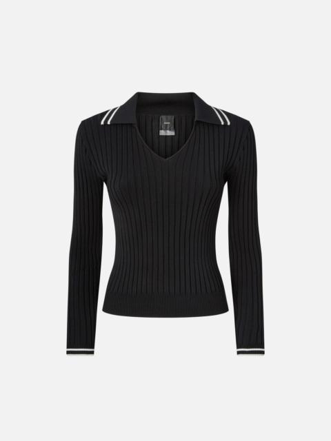 PINKO POLO-STYLE SWEATER