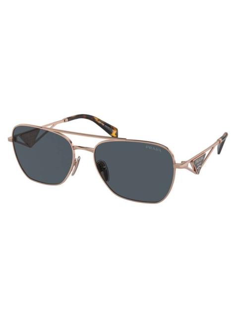 Prada Prada Dark Grey Navigator Ladies Sunglasses PR A50S SVF09T 59