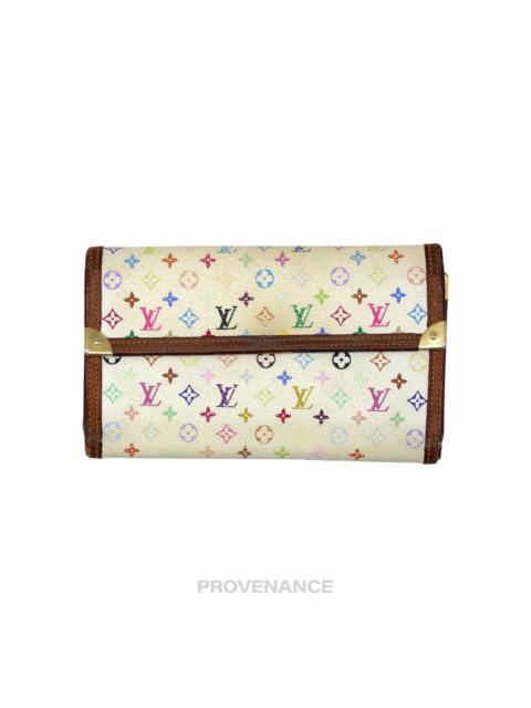 Louis Vuitton Louis Vuitton International Wallet - Monogram Multicolore White