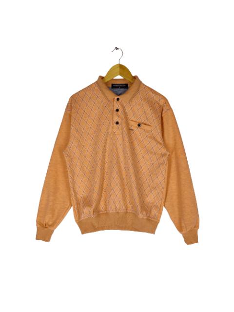 Other Designers Sportswear - OXFORD GOLF CLUB Polo Collar Long Sleeve Sweatshirt