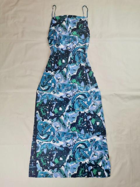 Jean Paul Gaultier 2001 Spring/Summer Jean Paul Gaultier Blue Liquid Long Dress