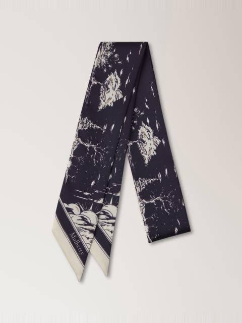Mulberry Skinny Scarf - British Park
Deep Aubergine Recycled Polyester
